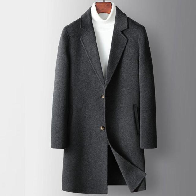 チェスターコート ウールコート メンズ ロングコート 秋 冬 ビジネス