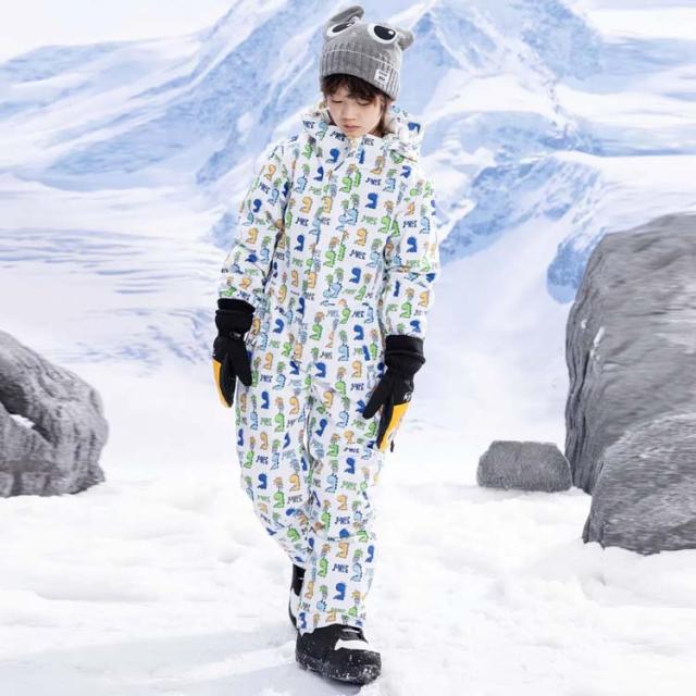 送料無料 スキーウェア キッズ 撥水 つなぎ ベビー 男の子 女の子 ジャンプスーツ 防寒 アウター ジャケット フード スノーウェア 子供服 スノーボードウェア 中綿 冬 雪遊び 幼稚園 保育園 雪 冬 アウトドア 可愛い 子供服_2