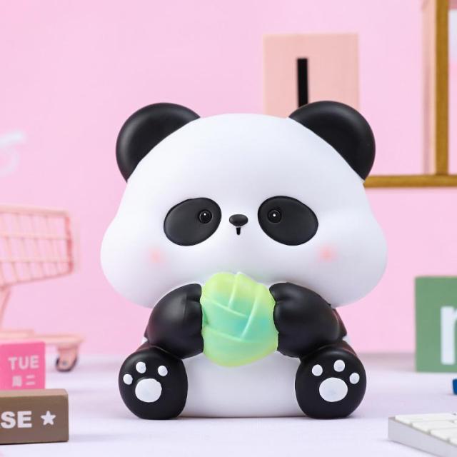 パンダの貯金箱 おしゃれ 雑貨 インテリア 貯金箱 動物 貯金箱 子ども