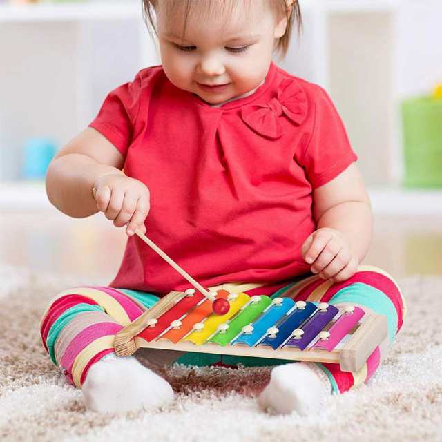 Amazon.co.jp: 木琴 子供のための子供のxylophoneのおもちゃの