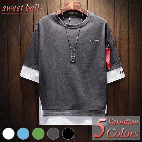 カットソー メンズ Tシャツ 半袖 五分袖 七分袖 ボーダー 夏 大きいサイズ アメカジ ロゴt ロゴプリント プリント Vネック クルーネック の通販はau Pay マーケット Maicy Rose