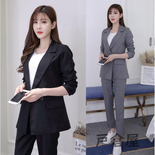 卒業式 服 母 セットアップ レディース パンツスーツ 春 秋 スカーフ付き 卒園式 入園式 フォーマル セレモニースーツ 女性 通勤 オフィの通販はau Pay マーケット Maicy Rose