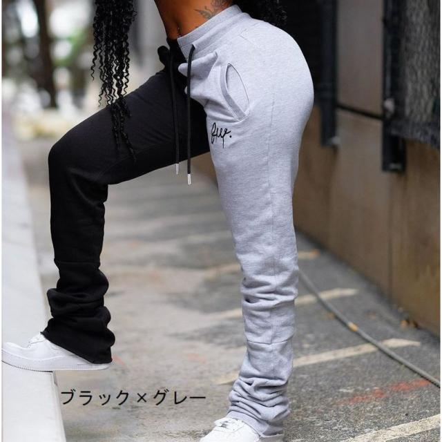 ロングパンツ 丈長め 10分丈 ストレート スリム アシンメトリー レディース 女性 ボトムス 長ズボン ハイウエスト 腰ひも ウエスト紐 ドの通販はau Pay マーケット Maicy Rose