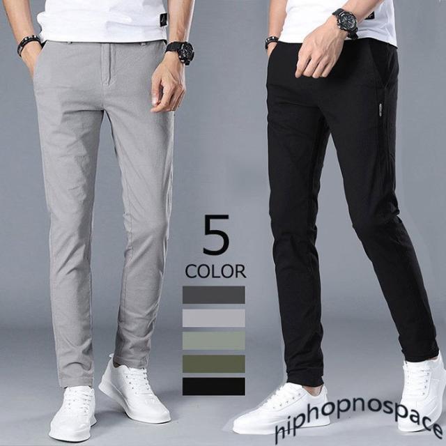 チノパン メンズ パンツ スキニーパンツ ロングパンツ ビジネス カジュアル ボトムス ズボン ストレッチ 無地 細身 スリム 美脚 大人 おの通販はau Pay マーケット Maicy Rose