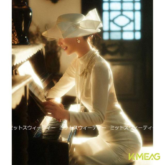 ウェディングドレス スレンダーライン ウエディングドレス 二次会 花嫁 パーティードレス 披露宴 ブライダル 結婚式 ロングドレス レトロ フォトウェディング