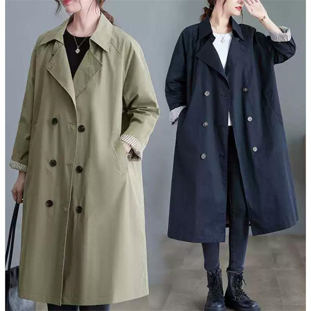 スプリングコート レディース トレンチコート 春コート ロングコート 春 秋 アウター とろみ感 上品 チェスターコート 通勤 高級感 大人 オシャレ 新作 送料無料