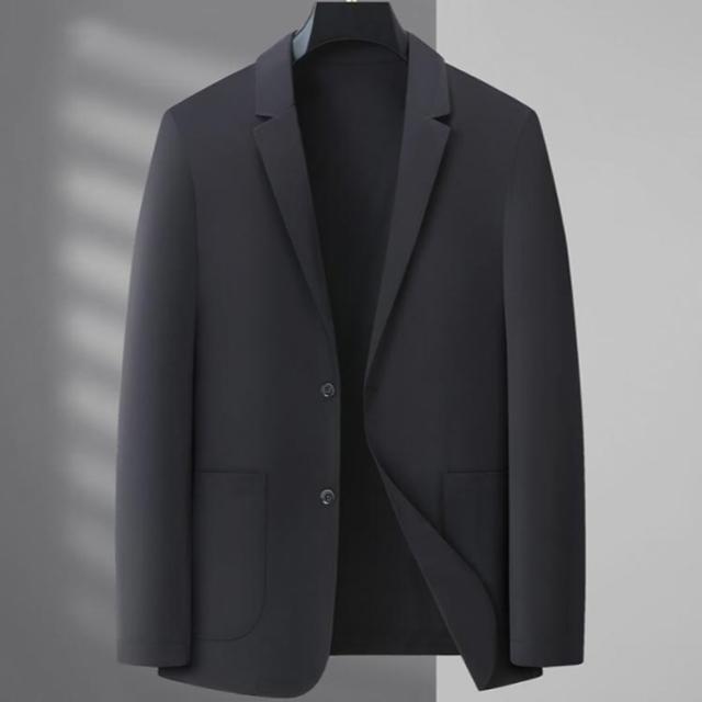 接触冷感 ジャケット メンズ ブレザー アイスシルク サマージャケット テーラードジャケット 夏 春 長袖 涼しい スーツジャケット カーディガン 2ツボタン 薄手 軽量 おしゃれ UVカット 通勤 接触冷感 ジャケット メンズ ブレザー アイスシルク サマージャケット