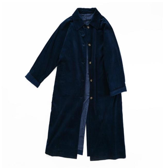 ロングコートコーデュロイコート コーデュロイ マキシ丈アウター レディース春 秋羽織り ライトアウター 通勤 オフィスカジュアル OL 無地 着痩せ カジュアル 長袖