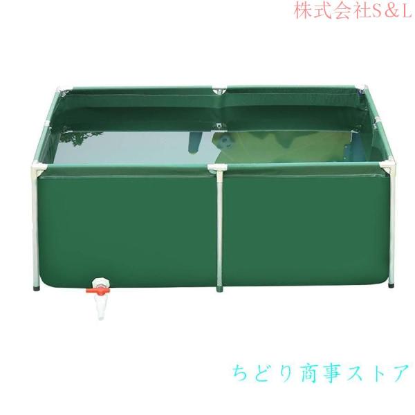 厚みのあるキャンバスの魚のいる池ポータブル水貯蔵タンクPVC折りたたみ式ペット犬パドリング プール ブラケット付き株式会社S＆L庭の灌漑、防火のための大型養