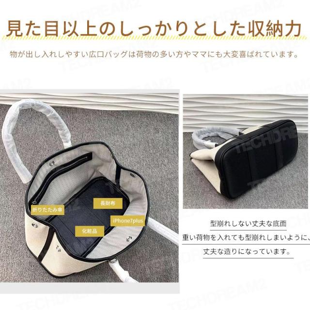 本革 キャンバス バッグ レディース トートバッグ 上質本牛革 ショルダーバッグ ガーデンパーティンナリ 25/30/36cm 通勤通学 シルクスカーフ付