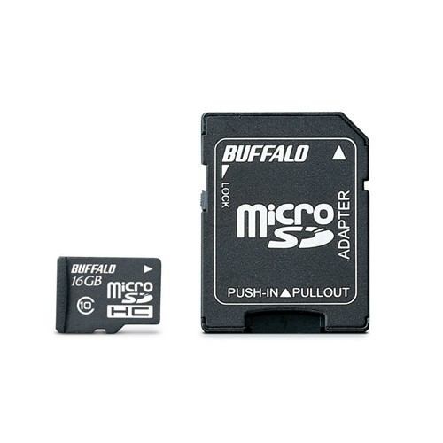 バッファロー Rmsdy016u1a Uhs I Class1 Microsdカード Sd変換アダプター付 16gbの通販はau Pay マーケット ヤマダ電機 Au Pay マーケット店