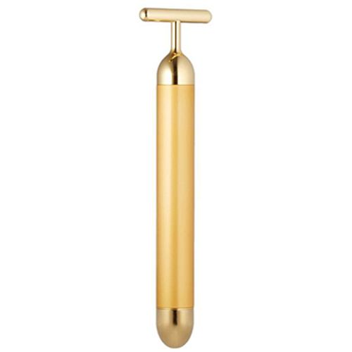 ビューティフルエンジェル KRD1019 電動美顔器 「belulu(美ルル)」 スティックゴールド 24K純金