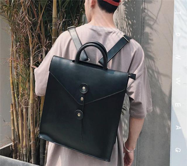 韓国 男女兼用 トレンド レトロ メンズバッグ リュックサック ファッション ショルダーバッグの通販はau Pay マーケット Grinfactory Au Pay マーケット店