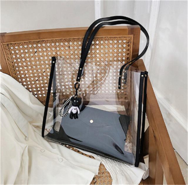 高級感 鞄 透明 カバン レディース ショルダーバッグ トートバッグ ファッションの通販はau Pay マーケット Grinfactory Au Pay マーケット店