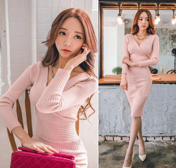 u18586ニット 保温 ワンピース レディース ミドル 長袖 デート 通勤 ドレス 新作 / ファッションの通販は 5,333円