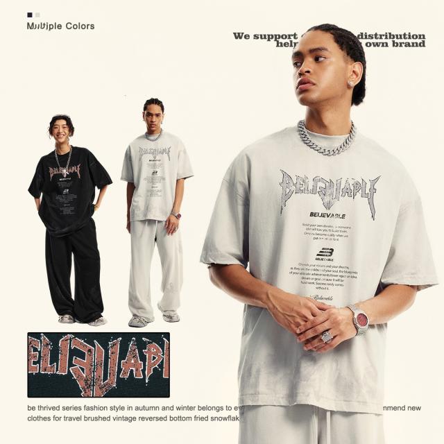 P17842メンズ 字母プリント 半袖 Tシャツカジュアル 2024春夏新作 スポーツ 快適な着心地 / メンズアパレル ファッション 4339の通販は