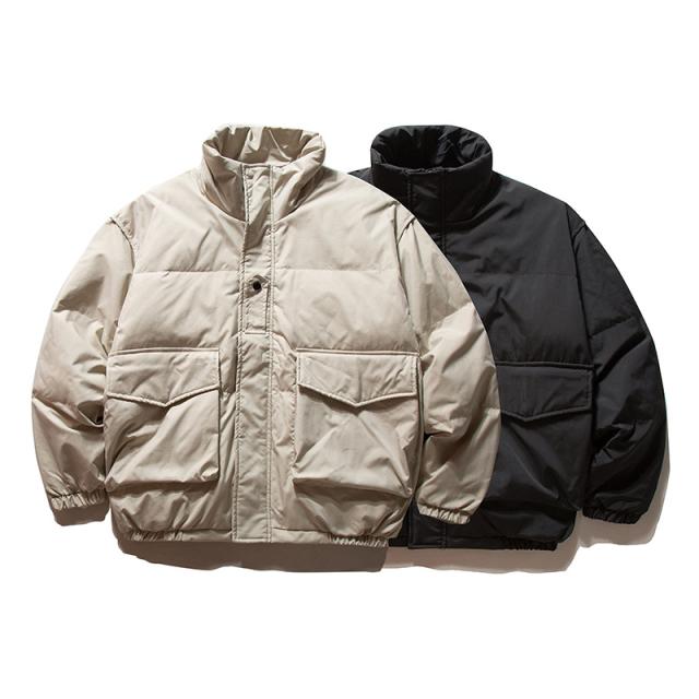 2024秋冬新作 メンズ 男 カジュアル ファッション 無地 ダウンコート ヴィンテージ 保温 / メンズアパレル OT-YR125の通販は 20,780円
