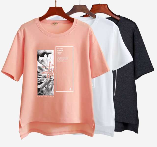 レトロ花柄tシャツ 半袖tシャツ レディースtシャツの通販はau Pay マーケット Grinfactory Au Wowma 店