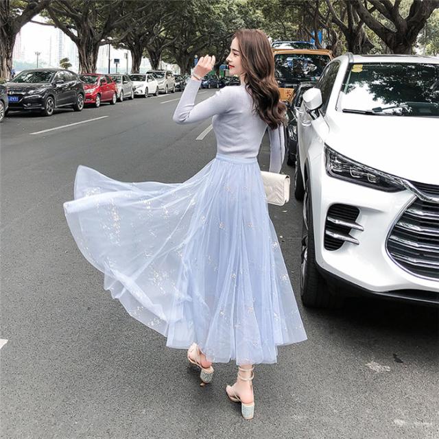 大人の魅力 韓国ファッション 可愛い系スカート おしゃれ スパークリング フェアリースカートの通販はau Pay マーケット Grinfactory Au Pay マーケット店