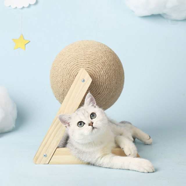 ペット 用品 猫 爪とぎ ボール 型 キャット CAT 猫おもちゃ ネ