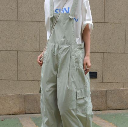 レディース サロペット ワイドパンツ 2024春夏新作 ボトムス ロング / レデイース Z3198の通販は 12,430円