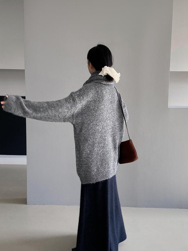 レディース ニット セーター トップス カットソー 着回し 2024冬新作 3色 韓国風 / 88728の通販は