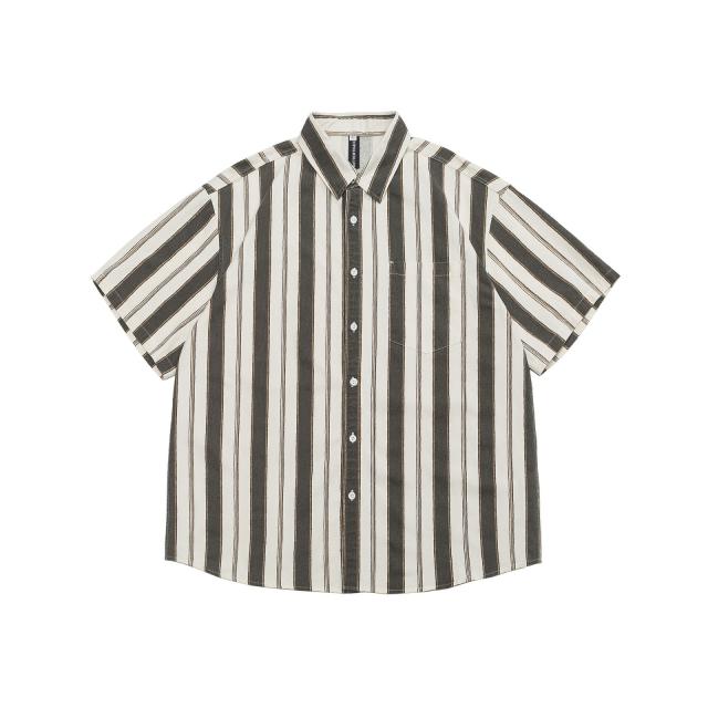 P17824メンズ ファッション 半袖 ワイシャツ ファッション 2024春夏新作 ヴィンテージ ストライプ / メンズアパレル B410-CS30の通販は 7,450円