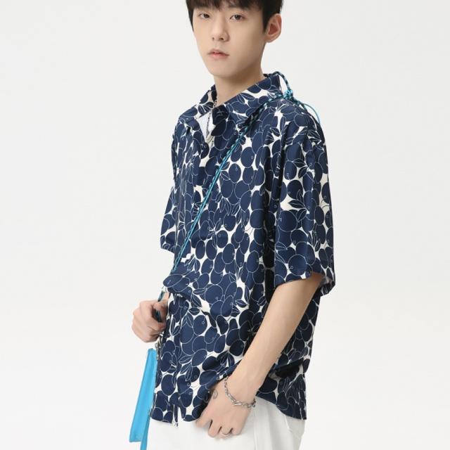 メンズ ワイシャツ ファッション 快適な着心地 カジュアル プリント 2024春夏新作 半袖 / メンズアパレル M6-AD-8042の通販は 5,327円