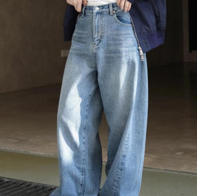 レディース ロング丈 ジーンズ デニムパンツ 2024夏秋新作 ボトムス ワイドパンツ / Z3359の通販は 12,430円