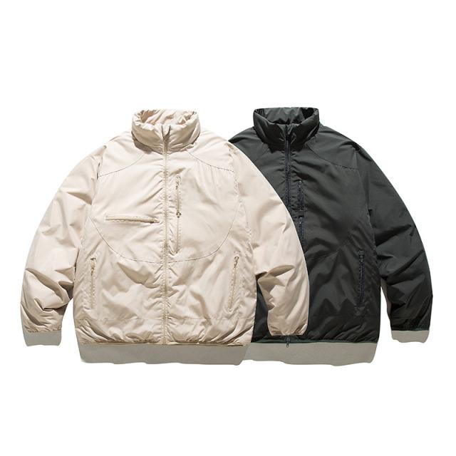 2024秋冬新作 メンズ 男 カジュアル スタンドカラー ダウンコート ヴィンテージ 保温 無地 / メンズアパレル ファッション OT-SY013の通販は