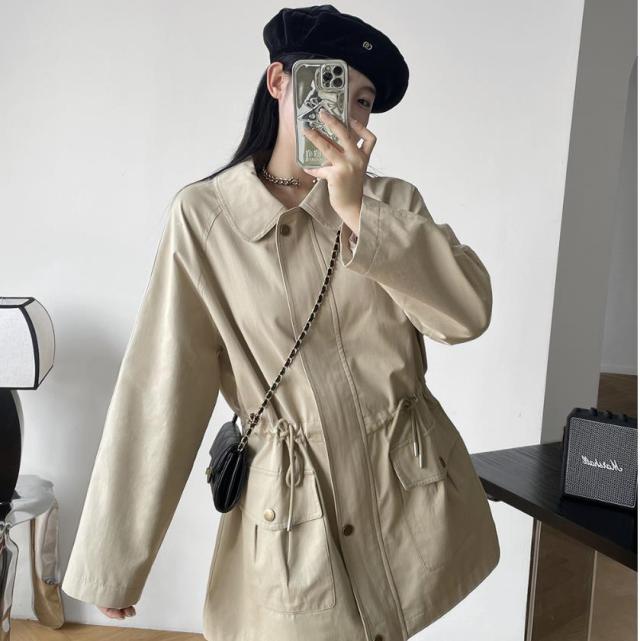 レディース トップス トレンチコート 2025春新作 韓国風 カジュアル ジャケット / 77053の通販は