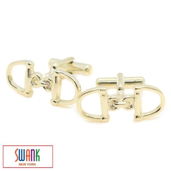 SWANK ゴールド ホースビット カフス カフスボタン sk7 C0143の通販は 6,149円