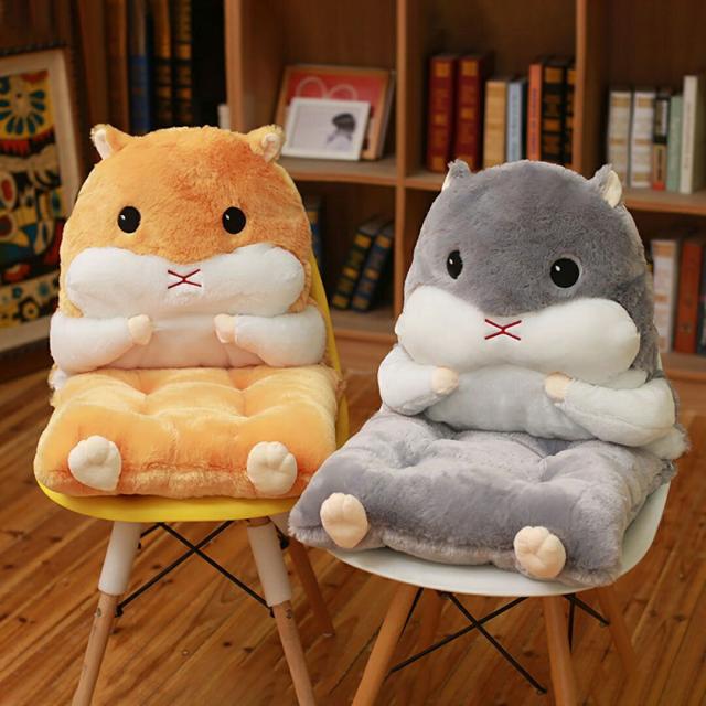 予約商品納期約1ヶ月 クッション 椅子 ハムスター ぬいぐるみ 抱き枕 動 / おもちゃ インテリア
