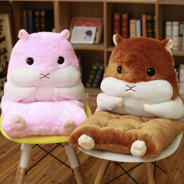 予約商品納期約1ヶ月 クッション 椅子 ハムスター ぬいぐるみ 抱き枕 動 / おもちゃ インテリア