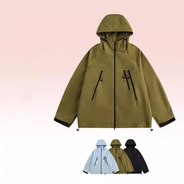 P18308メンズ ファッション 防水 コート カジュアル ペアルック 長袖 2024春夏新作 アウトドア 連帽 / メンズアパレル JK107-B513の通販は 7,844円