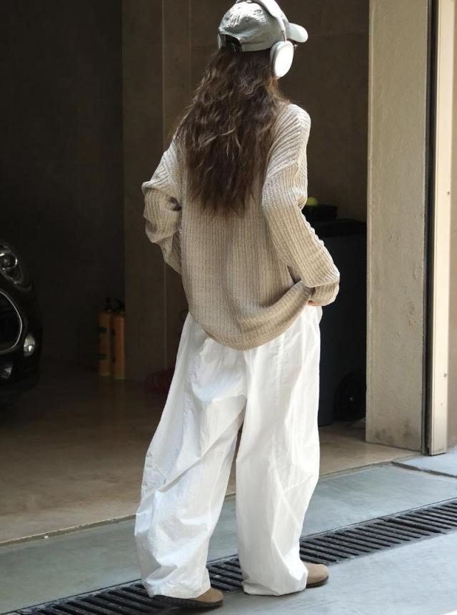 トップス レディース セーター 長袖 2024秋新作 韓国風 ニット ラウンドネック / Z3430の通販は