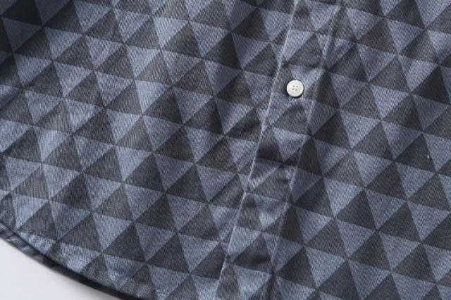 P15699男ワイシャツ 2023秋冬新作 カジュアル 長袖 ヴィンテージ プリント / メンズアパレル トップスの通販は