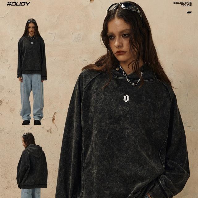 P15815メンズ パーカー 連帽 トップス 2023新作 パッチワーク / メンズアパレル ファッション