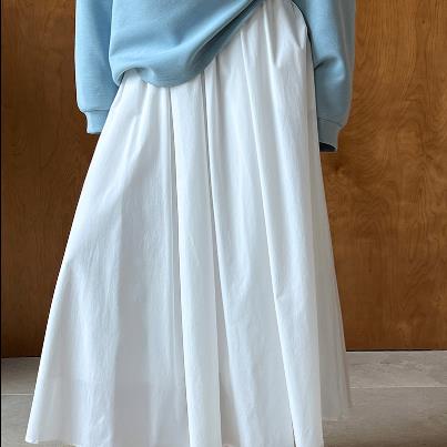 レディース ボトムス スカート 2024夏新作 ハイウエストロング丈 プリッツ 韓国風 / レデイース 73212の通販は 6,535円