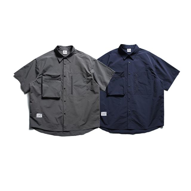 P17475メンズ 男 半袖 ワイシャツ トッブス 2024春夏新作 韓国風 カジュアル 無地 短袖 ポケット / メンズアパレル ファッション NXB411-Y417の通販は 7,780円