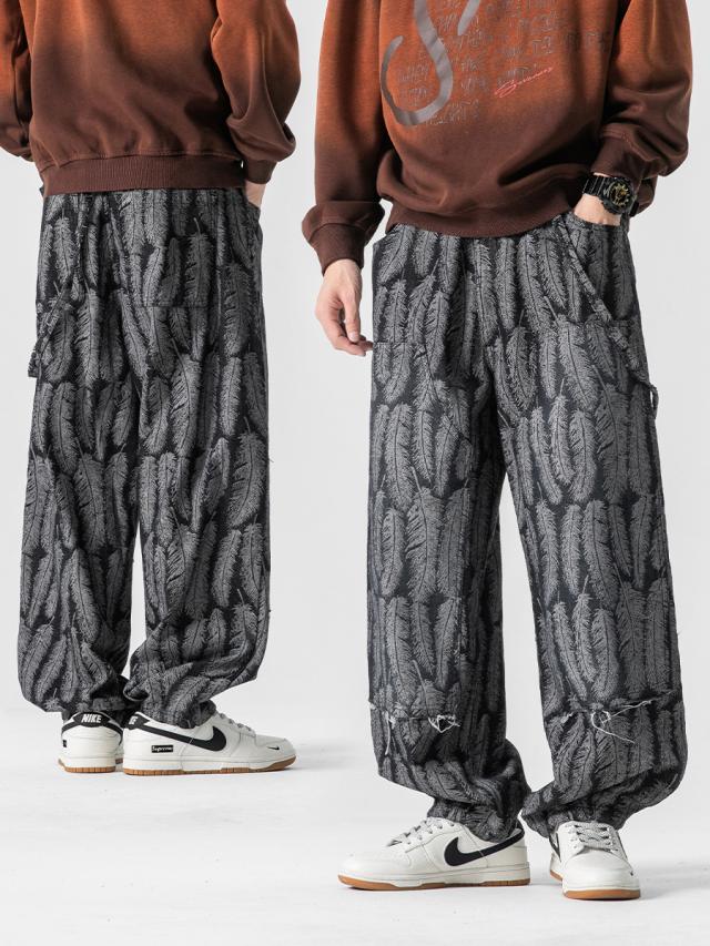 デニム パンツ メンズ 2024秋冬新作 ボトムス ズボン快適な着心地 男女通用 ペアルック / メンズアパレル K938-TFの通販は