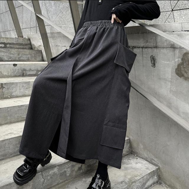 レディース ボトムス スカート ロング丈 日系スタイル 2024秋冬新作 ハイウエスト / 86632#の通販は