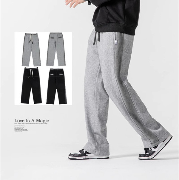 メンズ ストレート スポーツ ズボン ボトムス ロングパンツ 2024秋冬新作 / メンズアパレル F2582-Y025の通販は