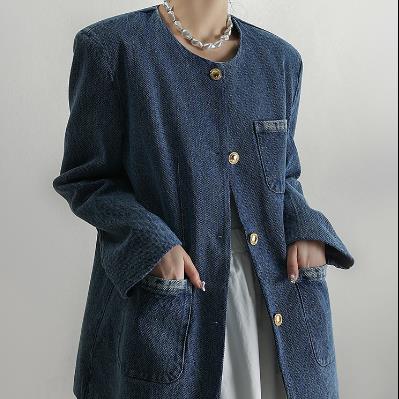 トップス 保温 デニムジャケット レディース コート アウター 2024春夏新作 / 4332の通販は 14,098円