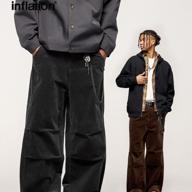 P19066メンズ ズボン 2024秋冬新作 ストレート パンツ スラックス コーデュロイ 快適な着心地 カジュアル / メンズアパレル ボトムス 13390W24の通販は 7,831円