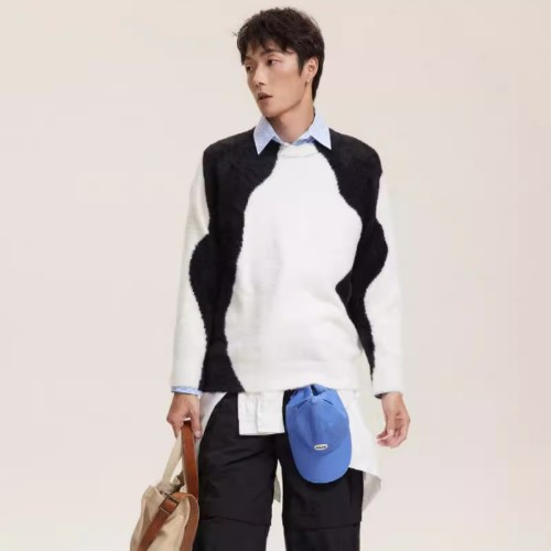 セーター ニット メンズ 長袖 カジュアル トップス ファッション 2024秋冬新作 / シャツ ブラウス MY9326-CZの通販は 9,680円