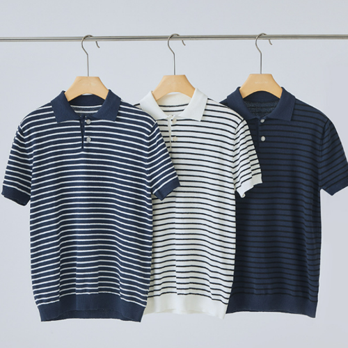 メンズ トップス 2025春夏新作 カジュアル ファッション Tシャツ 3色 ストライプ / メンズアパレル ジャケット Y886の通販は