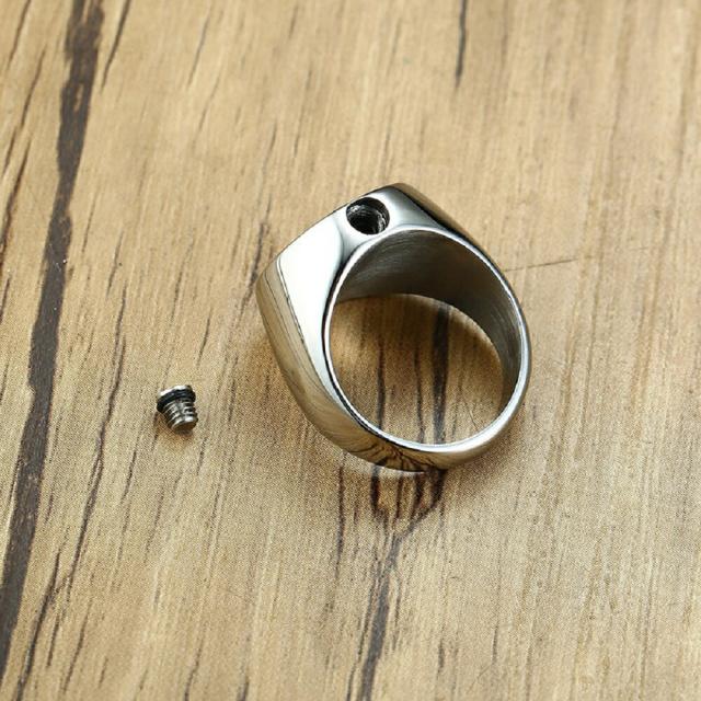 ステンレス 遺骨リング スクエアリング / アクセサリー メモリアルリング メモリアルの通販は ステンレス 遺骨リング スクエアリング / アクセサリー メモリアルリング メモリアルの通販は