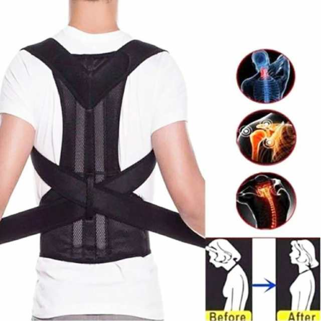 姿勢サポーター 姿勢矯正 Mercase Posture Corrector for Men and