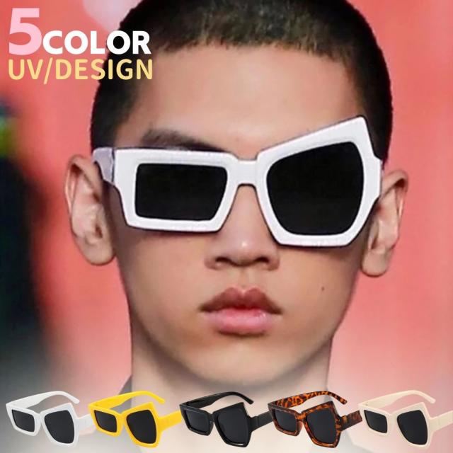 在庫限り サングラス 不規則サングラス 選べる5カラー アンバランス アシンメトリー メガネ / 個性的 かっこいい プレゼント おすすめ 人気の通販は 4,905円